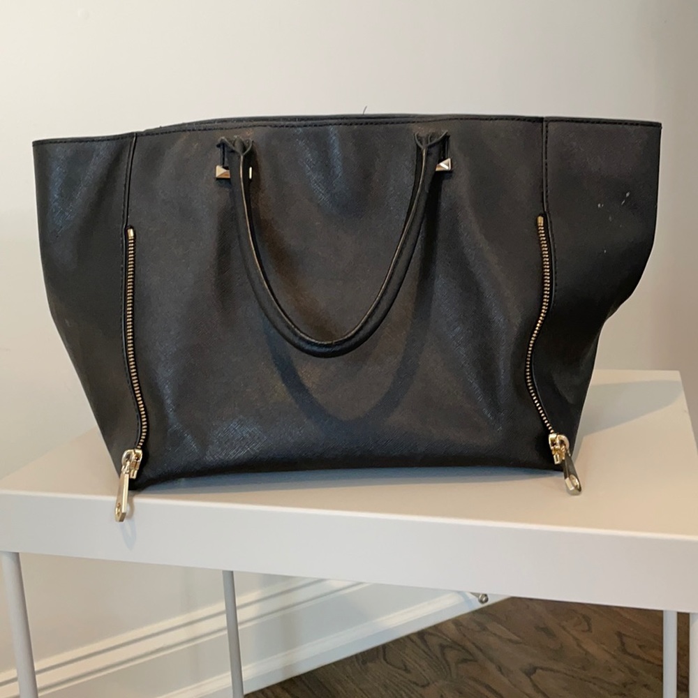 Rebecca Minkoff Brynn Convertible Satchel Black